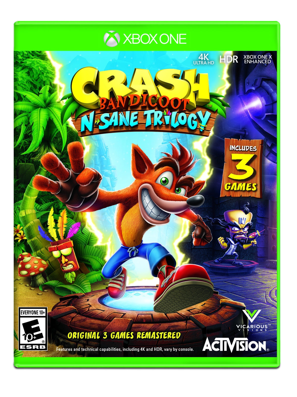 Activision Crash Bandicoot N. Sane Trilogy Xbox One