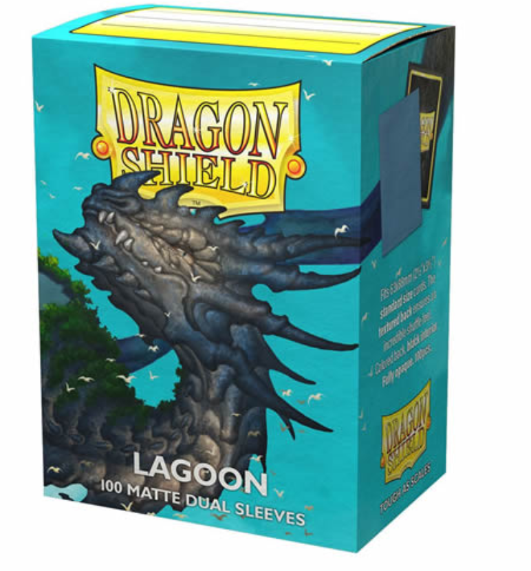 Dragon Shield Saras Matte Lagoon Blue Sleeves 100 Pack
