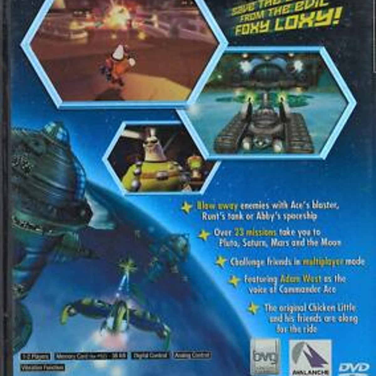 Disney Chicken Little: Ace in Action - PlayStation 2