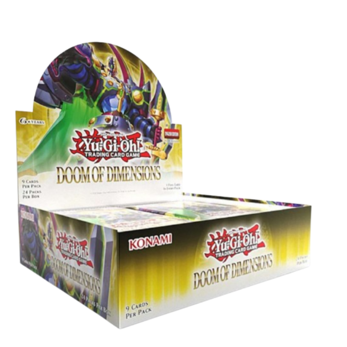 Yu-Gi-Oh Doom of Dimensions Trading Card Booster Box