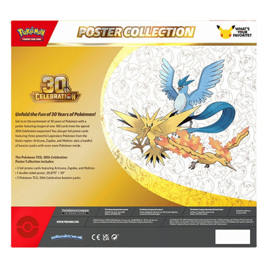 Pokémon 30th Celebration Poster Collection