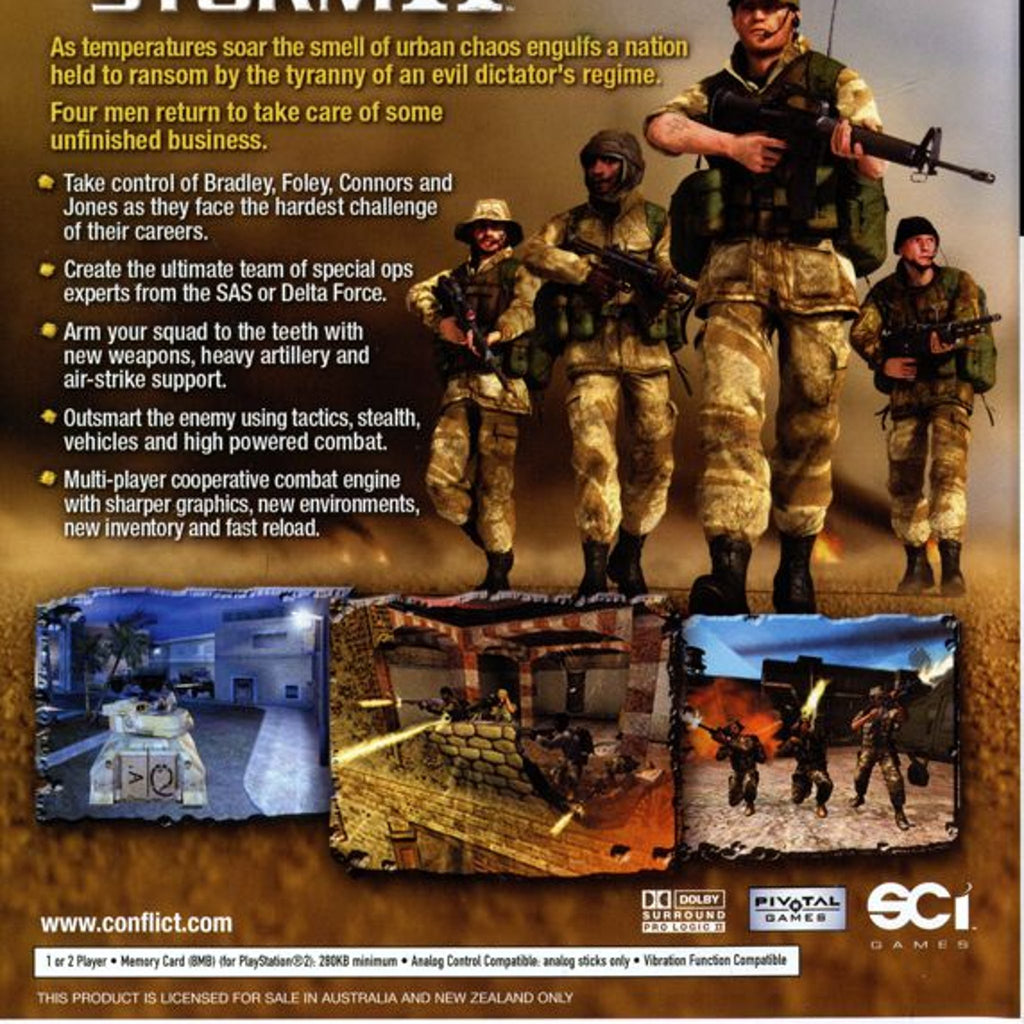 Sony Conflict: Desert Storm II - Back to Baghdad PS2