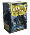 Dragon Shield Standard 100ct Classic Black Sleeves 63x88mm