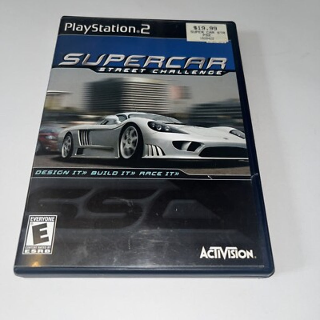 Activision Supercar Street Challenge for PlayStation 2