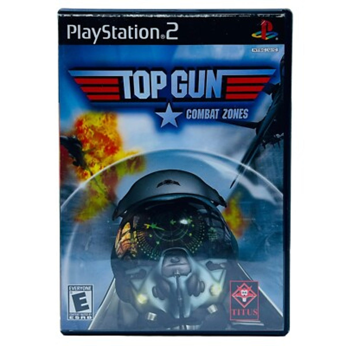 Titus Top Gun Combat Zones - Sony PS2 Complete