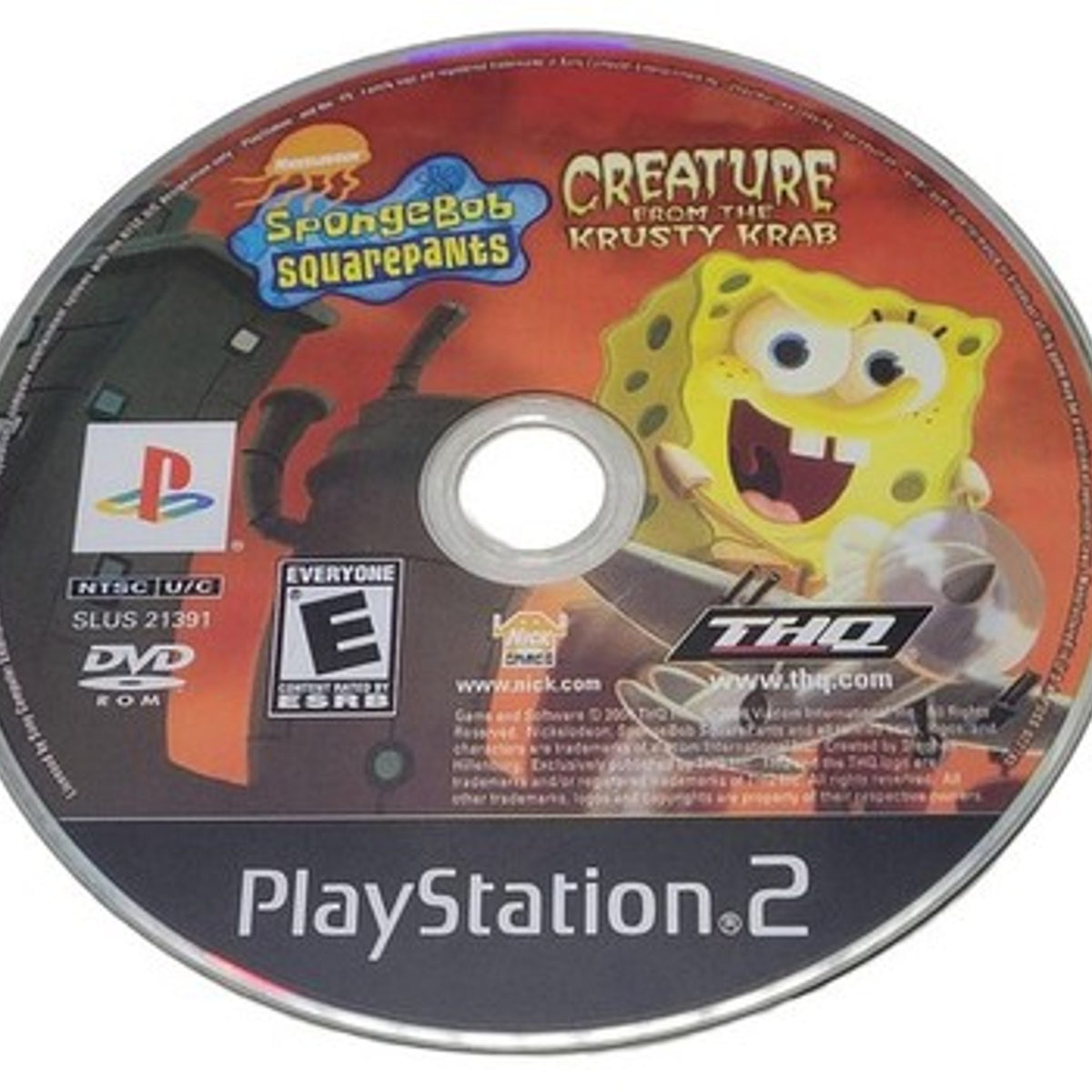 Sony SpongeBob SquarePants Creature from the Krusty Krab - PS2