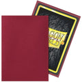 Dragon Shield Standard 100ct Matte Blood Red Sleeves 63x88mm