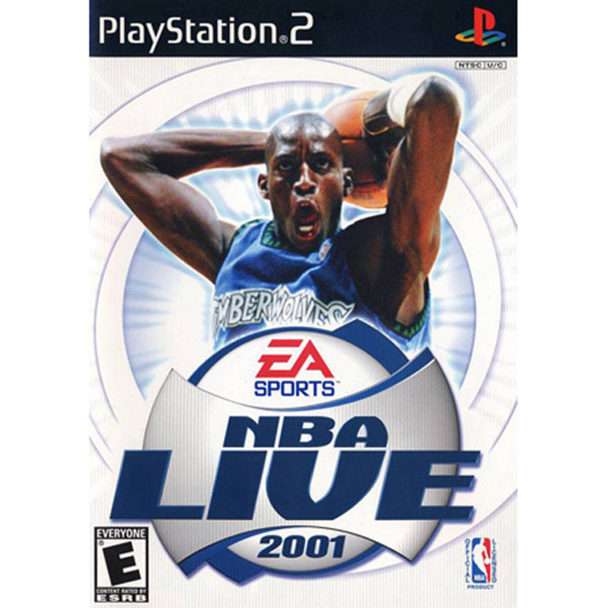 KUNST - NBA Live 2001 for PlayStation 2