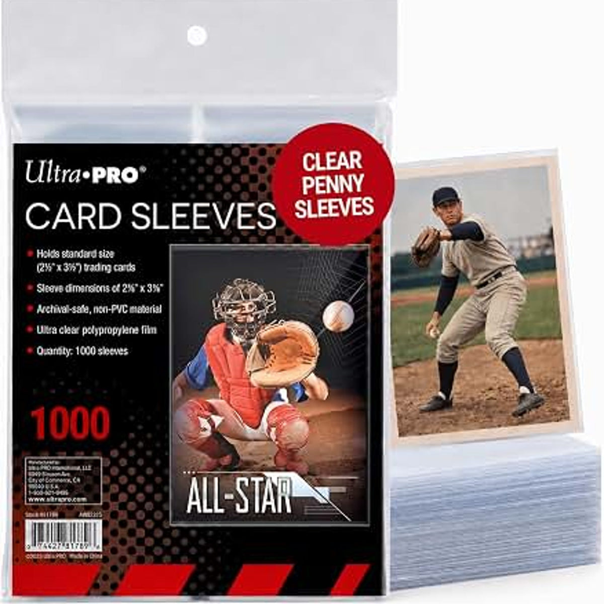 Ultra PRO Card Sleeves 2.5 x 3.5 Penny Sleeves