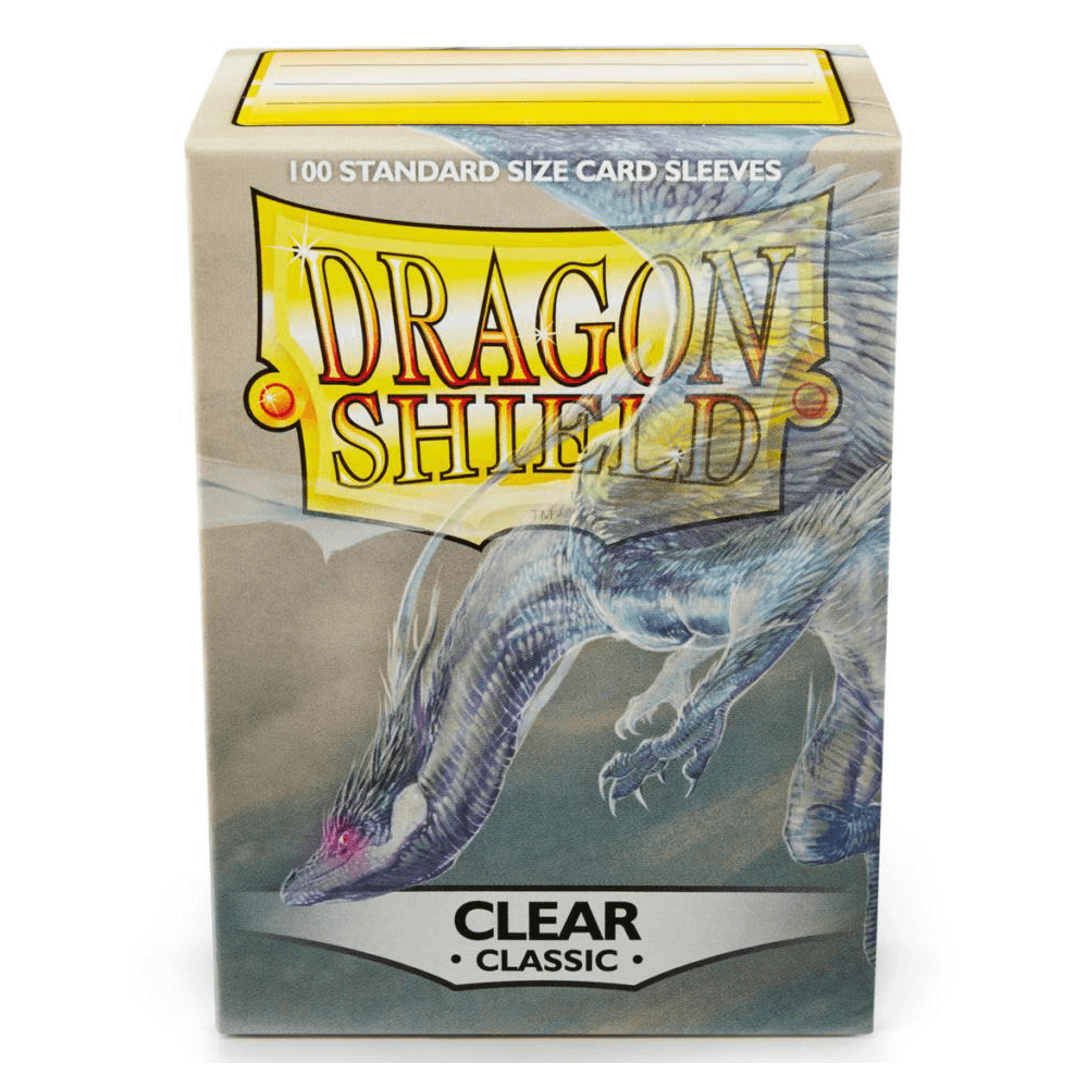 Dragon Shield Classic Clear Sleeves 100 Count - 63x88 mm