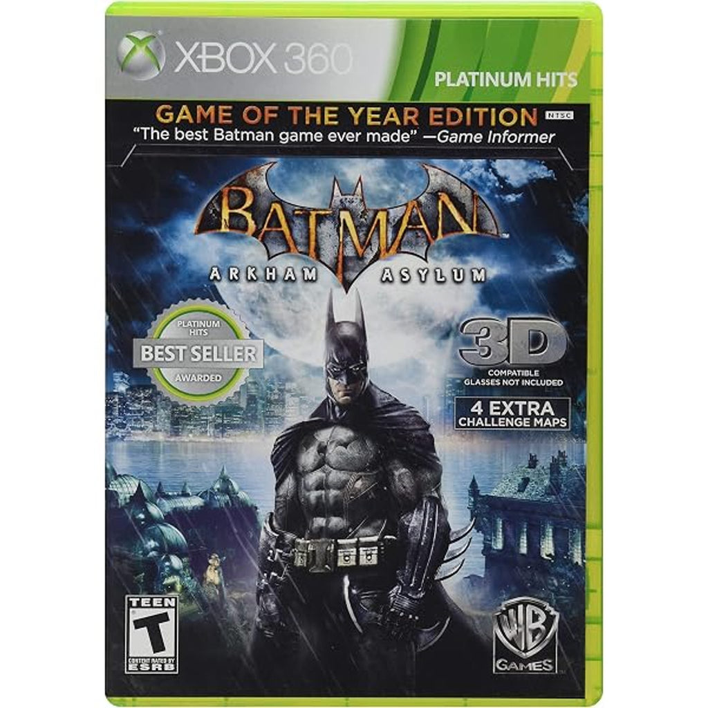 Warner Bros Batman: Arkham Asylum Game of the Year US
