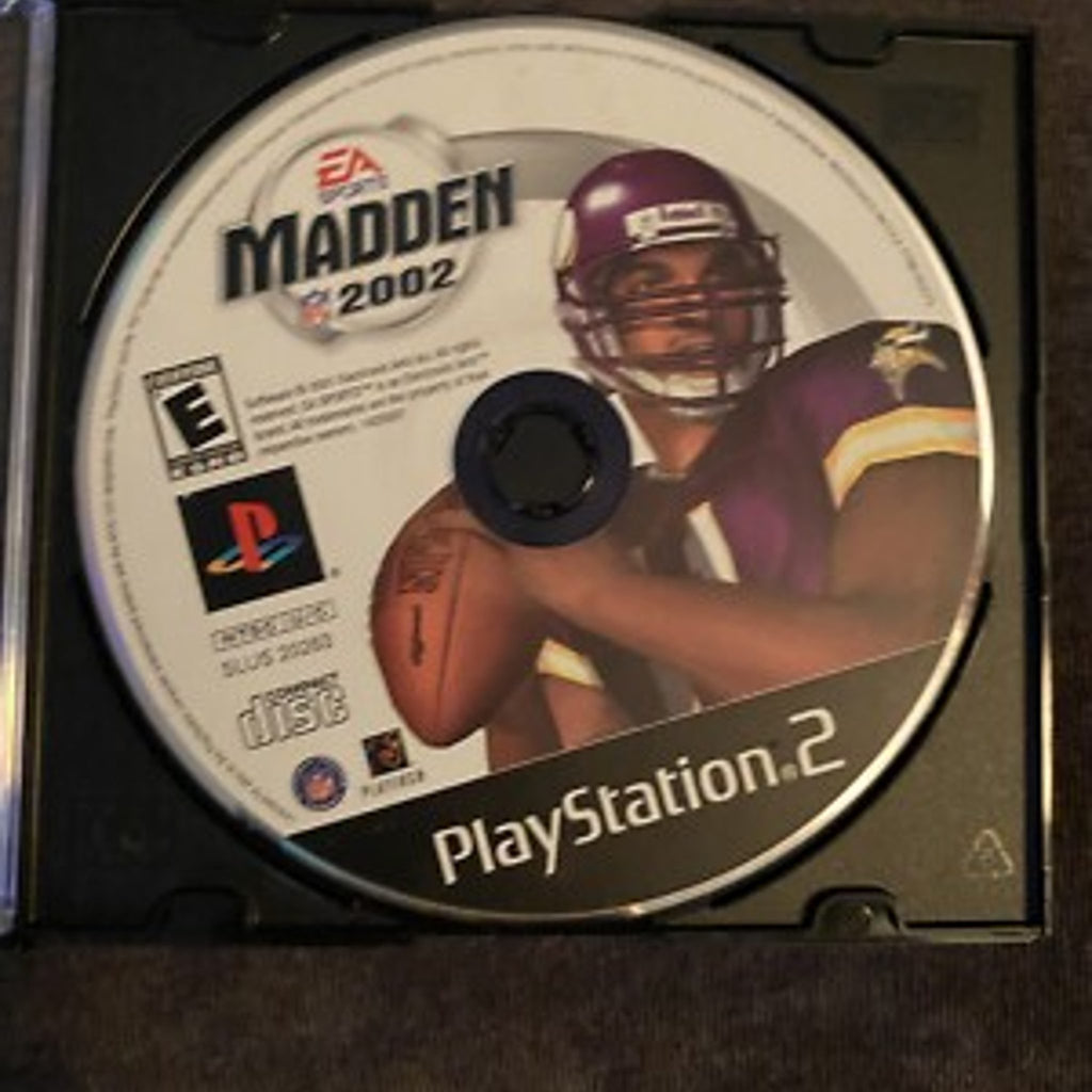 Madden NFL 2002 for PlayStation 2