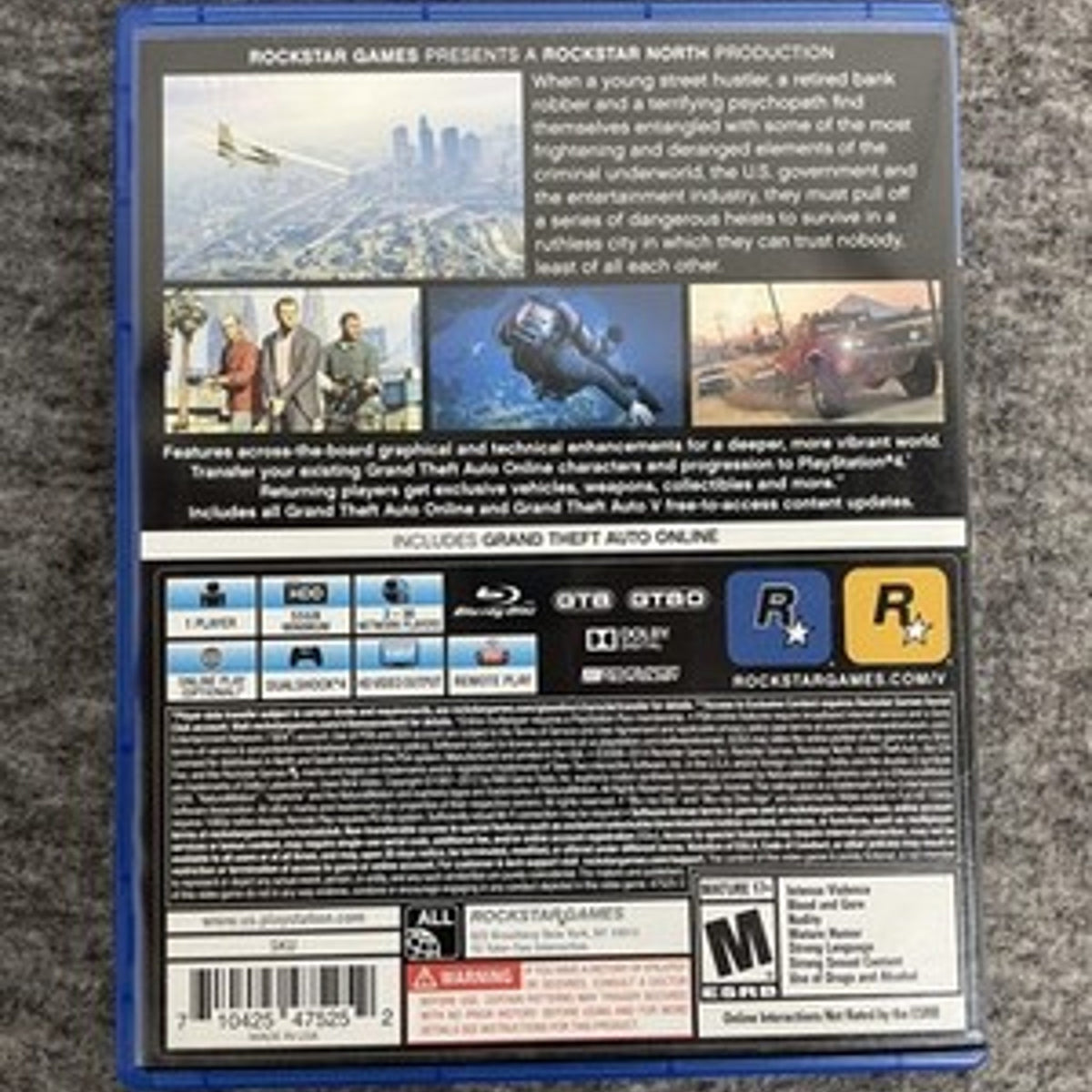 Rockstar Games Grand Theft Auto V - PlayStation 4
