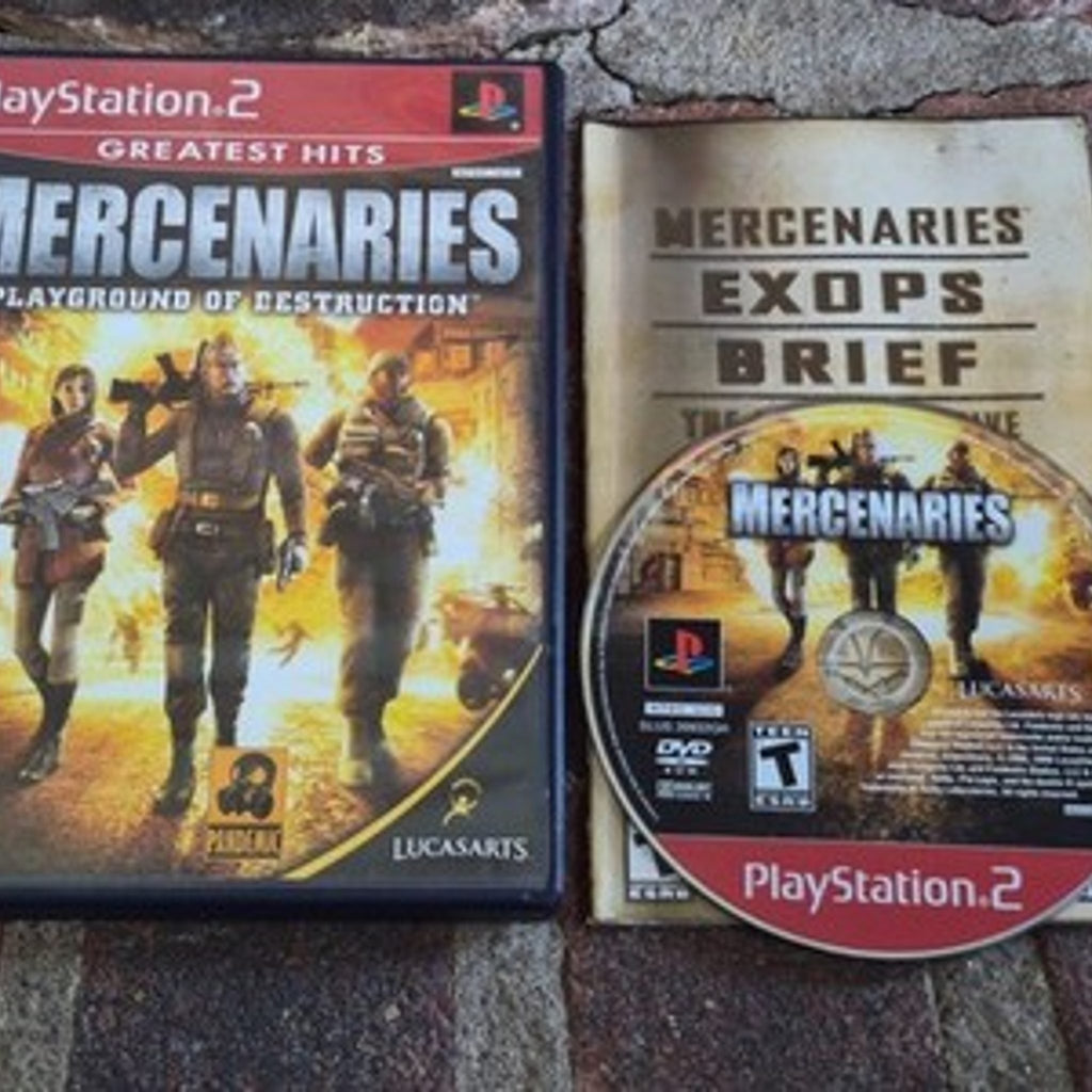 LucasArts Mercenaries - PlayStation 2 Game