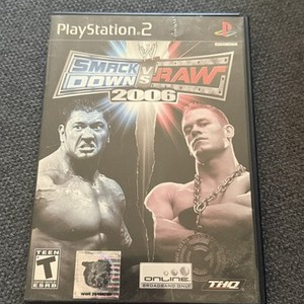 THQ Nordic WWE Smackdown Vs Raw 2006 for PS2