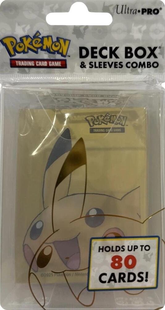 Ultra Pro Pokemon Deck Box & Sleeves Combo (Pikachu)