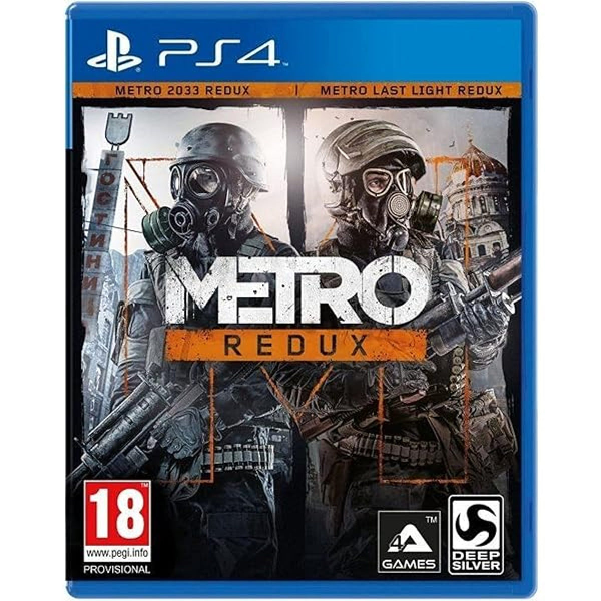 Deep Silver Metro: Redux PS4 One Size