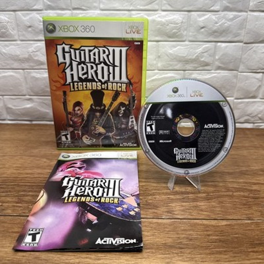 Activision Restored Guitar Hero III Legends of Rock