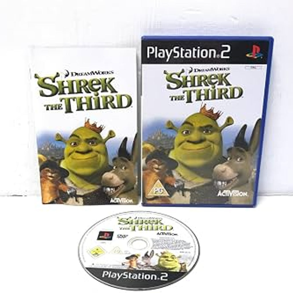 Activision Restored Shrek the Third for PlayStation 2 Refurbished