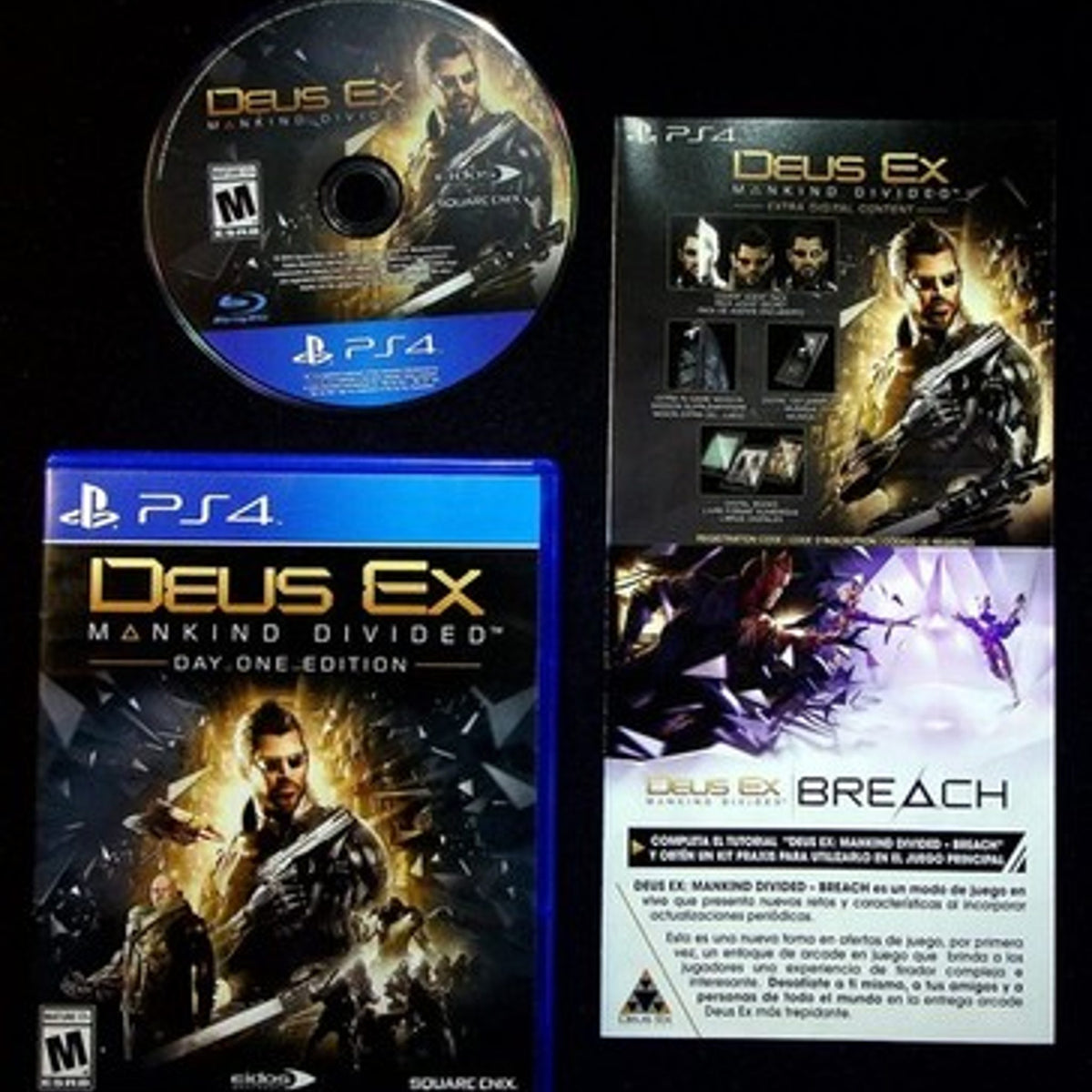 Square Enix Deus Ex: Mankind Divided Day One Edition PS4