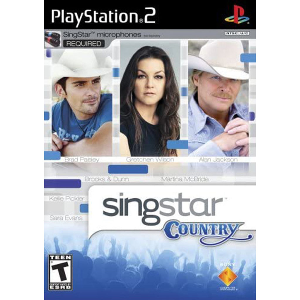 PlayStation Singstar Country Game Only - PlayStation 2