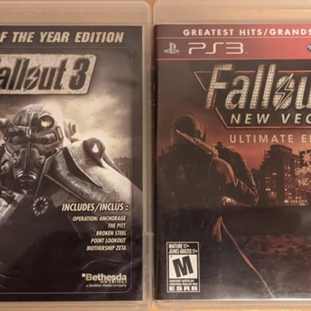 Bethesda Fallout 3 PS3 Game GOTY Greatest Hits - Very Good