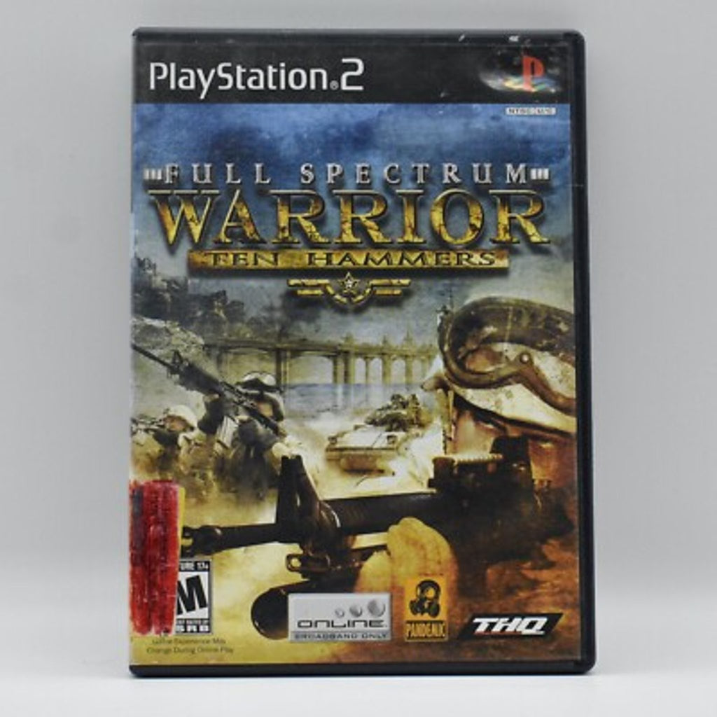 THQ Full Spectrum Warrior Ten Hammers - Playstation 2 Pre-Owned