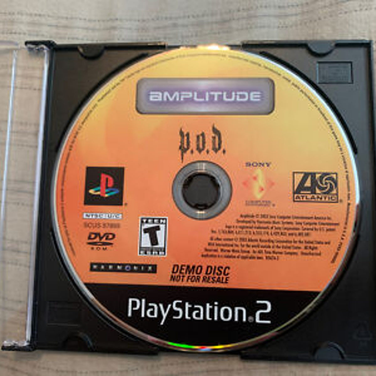 Sony Amplitude for PlayStation 2