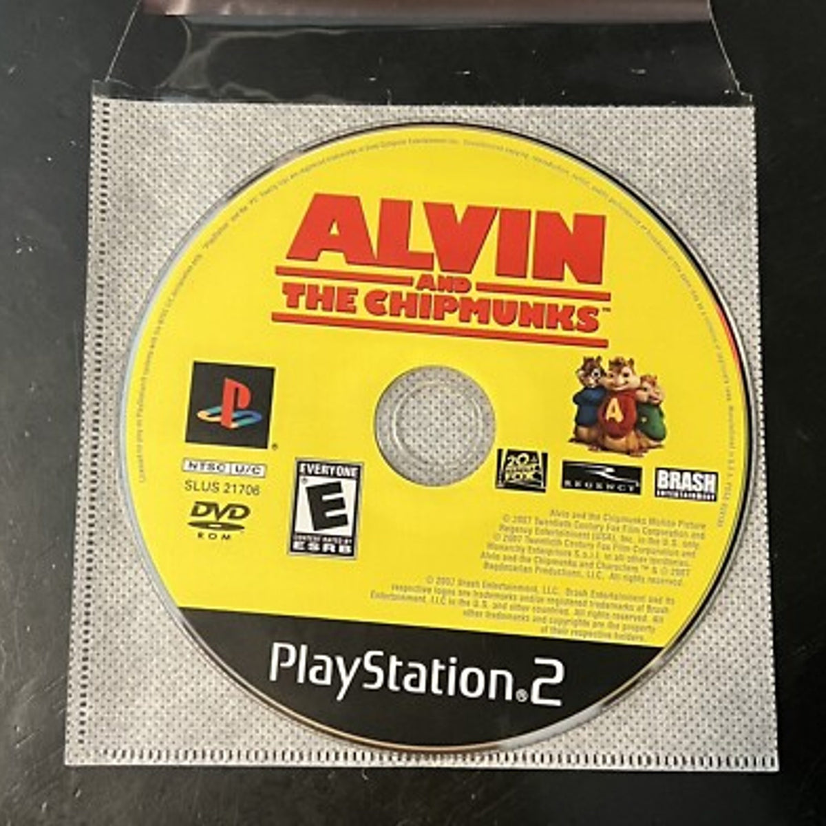 Brash Entertainment Alvin & the Chipmunks PlayStation 2