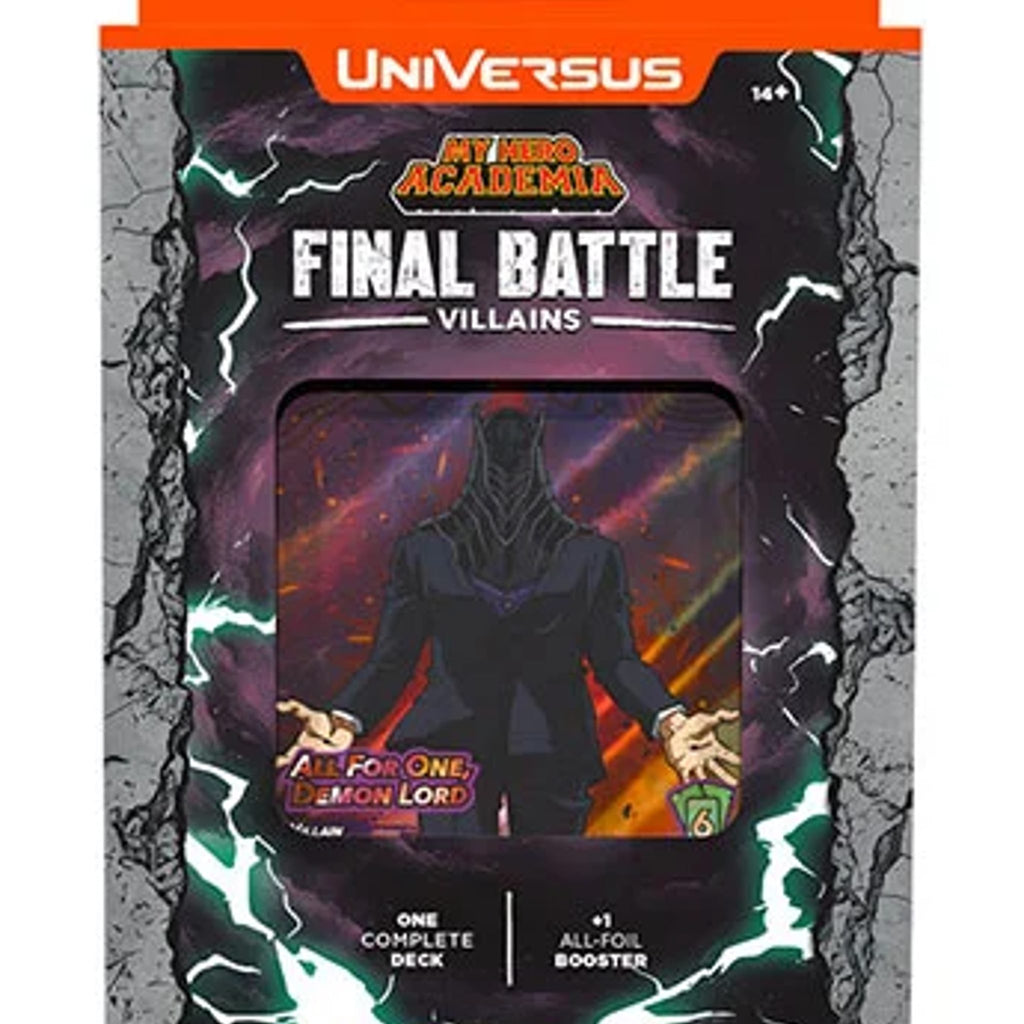 UniVersus My Hero Academia Final Battle Villains Challenger Deck
