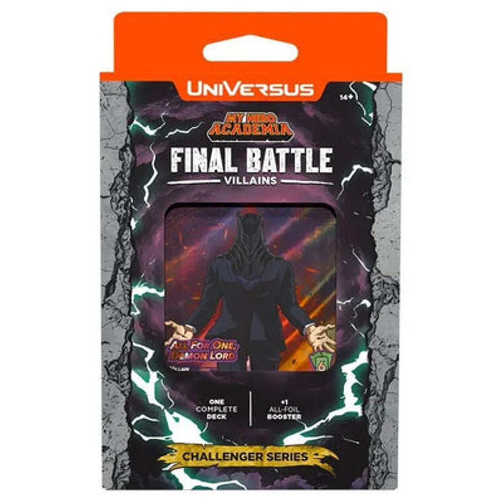 UniVersus My Hero Academia Final Battle Villains Challenger Deck