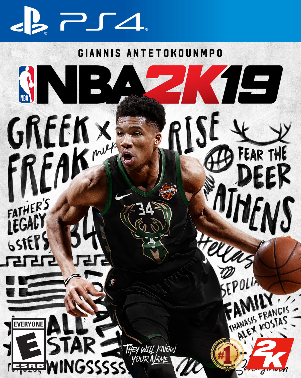 NBA 2K19 PlayStation 4 - Sports Game, 4 Offline Players