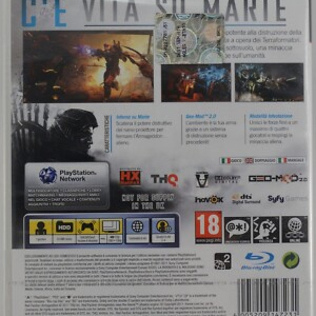 THQ Red Faction: Guerrilla - Sony PS3, 2010, New Sealed