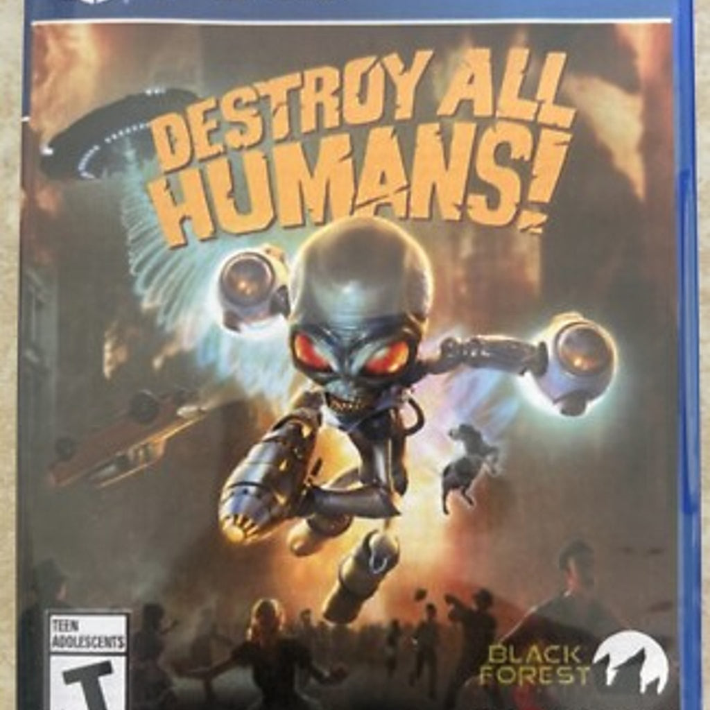 THQ Nordic Destroy All Humans! PlayStation 4 811994022189