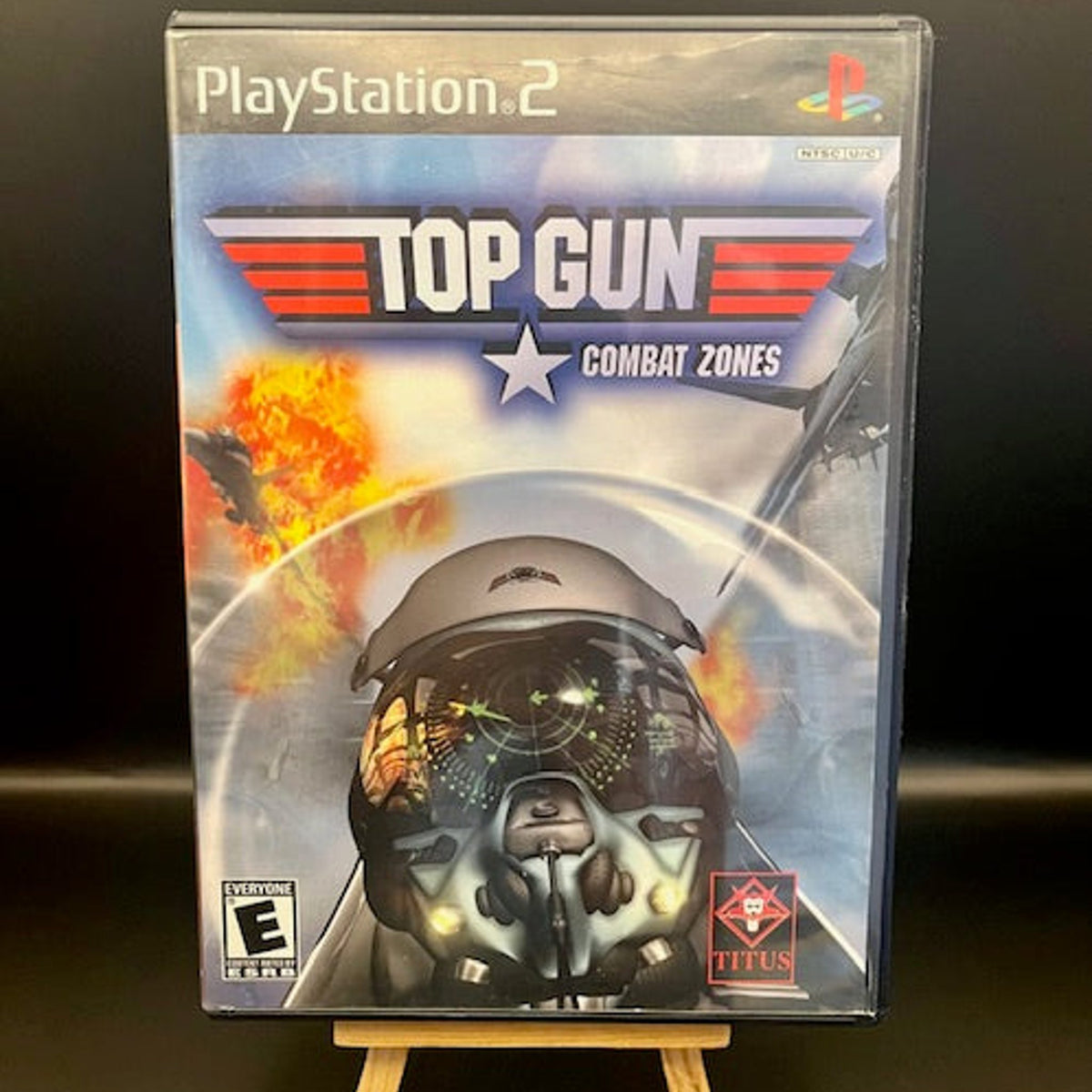 Titus Top Gun Combat Zones - Sony PS2 Complete