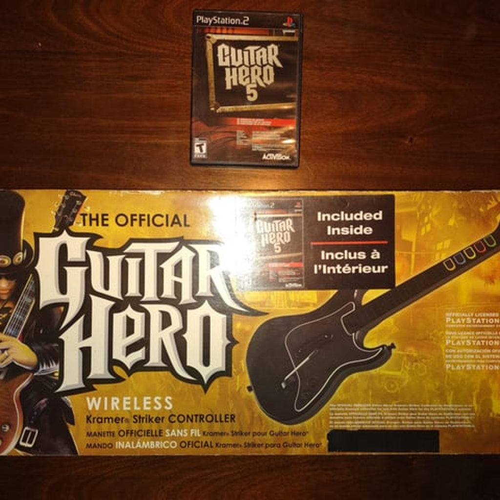 Guitar Hero-ACTIV Guitar Hero 1 & 2 for PlayStation 2