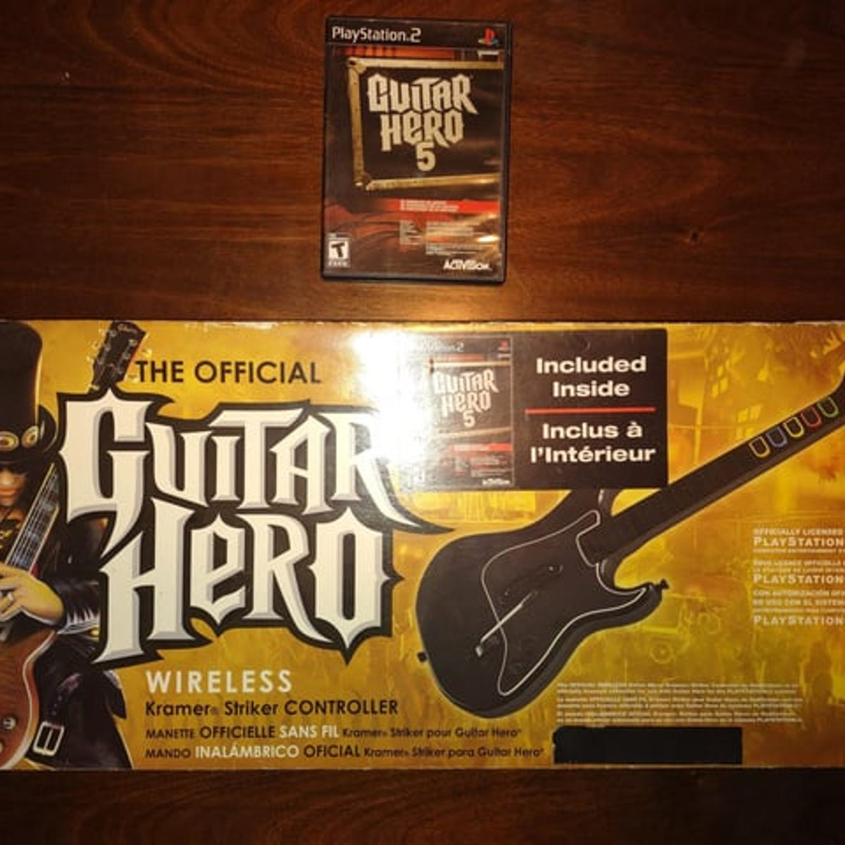 Guitar Hero-ACTIV Guitar Hero 1 & 2 for PlayStation 2