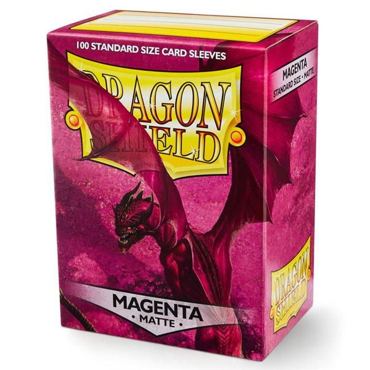 Arcane Tinmen ATM11026 Disney Princess Dragon Shield Matte Magenta Card Games - 100 Count