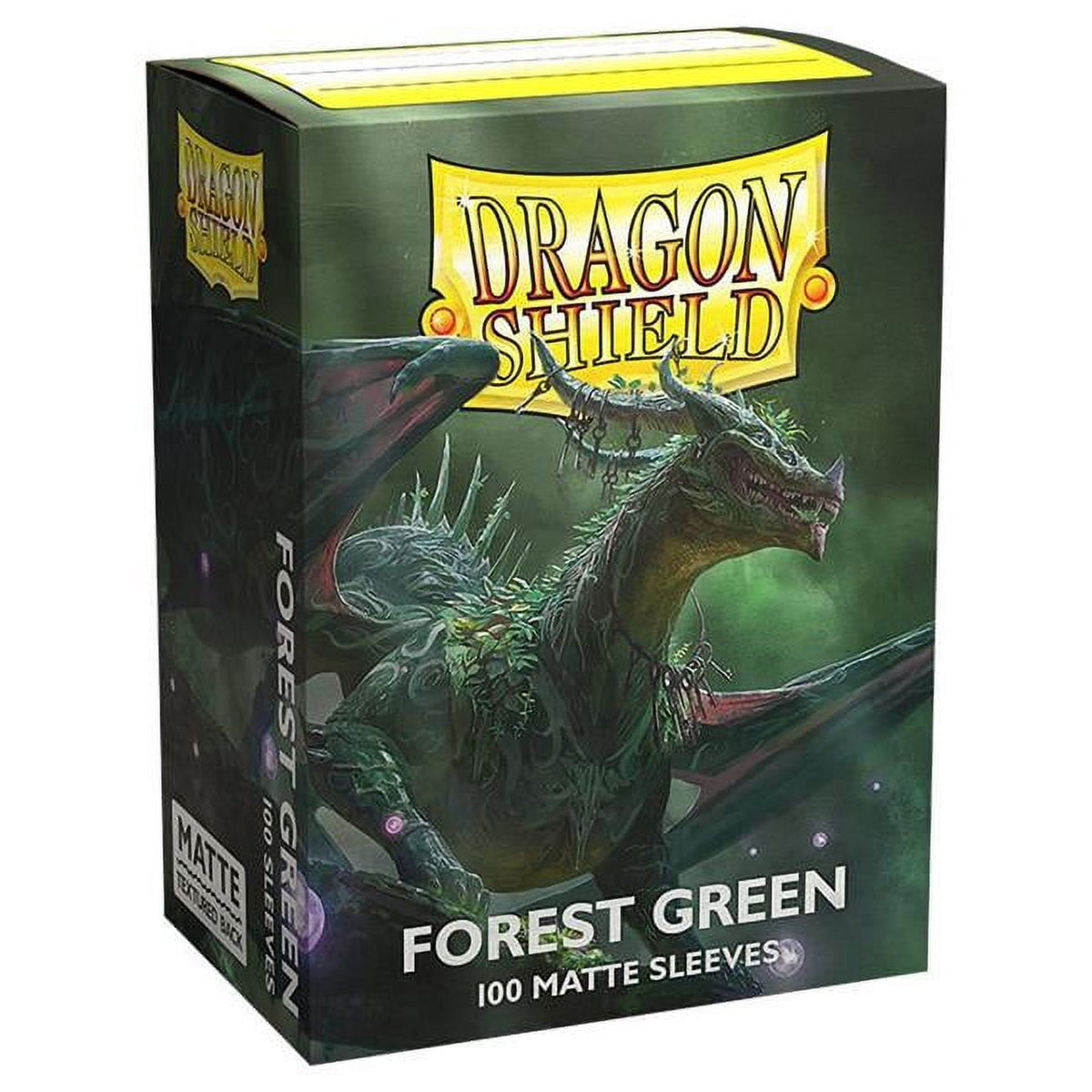 Arcane Tinmen Dragon Shields Matte Forest Green Deck Protector