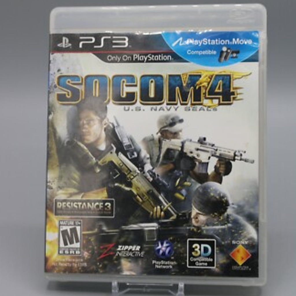 Sony SOCOM 4: U.S. Navy Seals - US Size