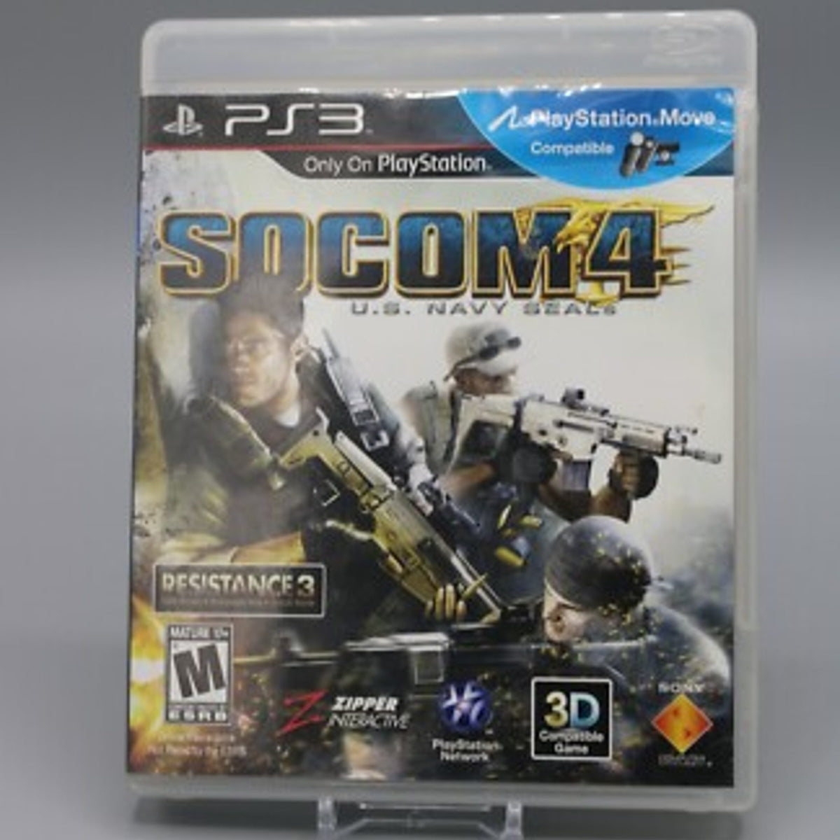 Sony SOCOM 4: U.S. Navy Seals - US Size