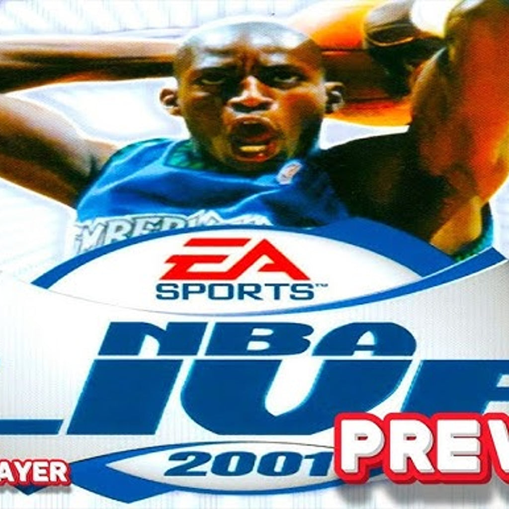 KUNST - NBA Live 2001 for PlayStation 2