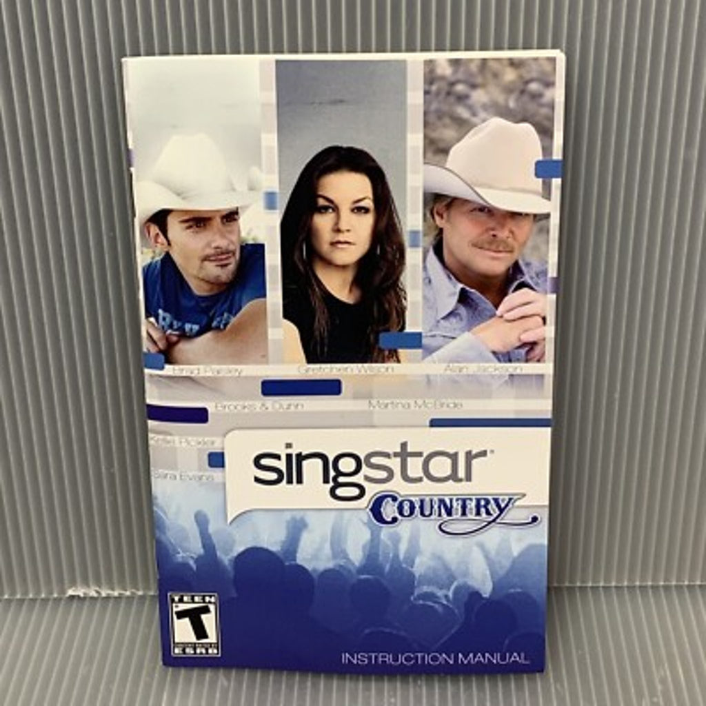 PlayStation Singstar Country Game Only - PlayStation 2