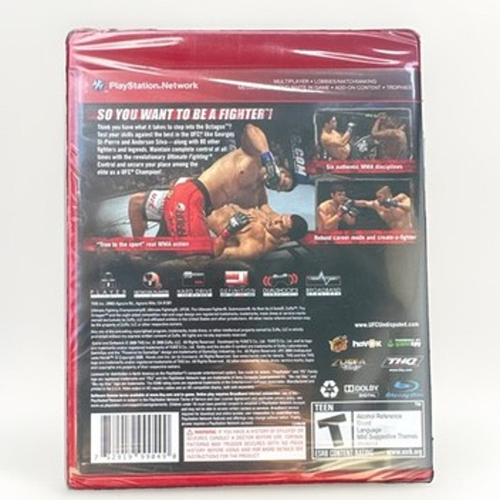 THQ UFC Undisputed 2009 - Playstation 3 Game