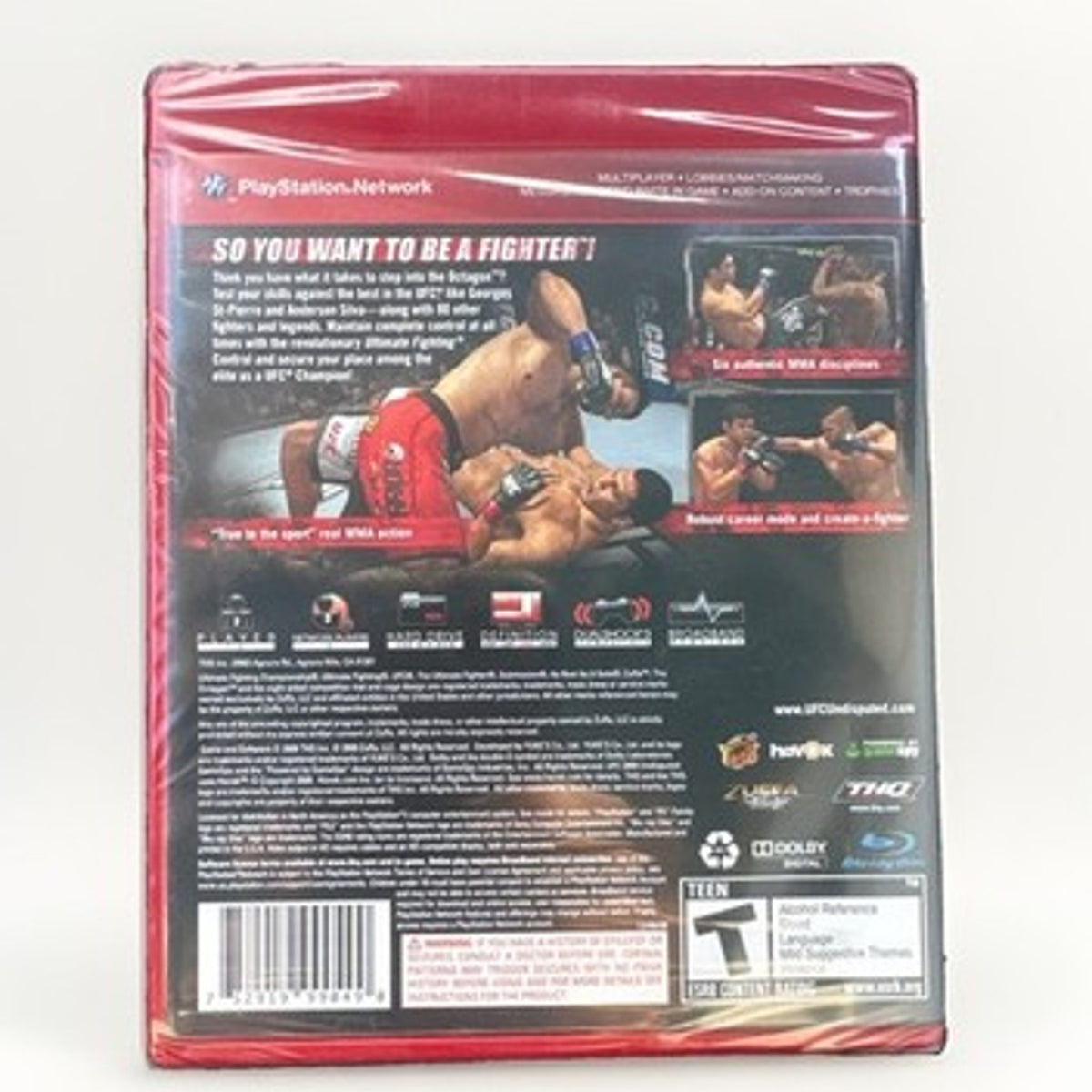 THQ UFC Undisputed 2009 - Playstation 3 Game