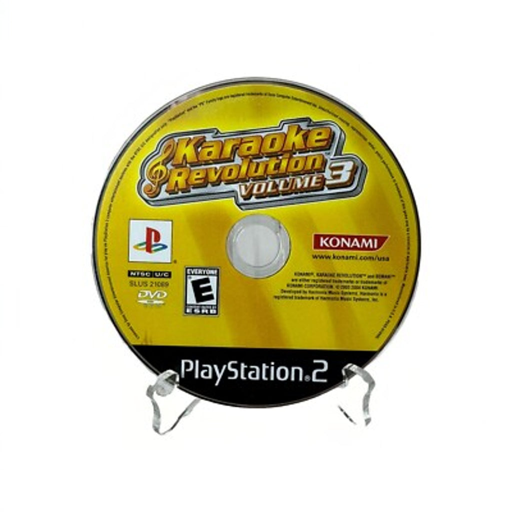 Konami Karaoke Revolution: Volume 3 - PlayStation 2