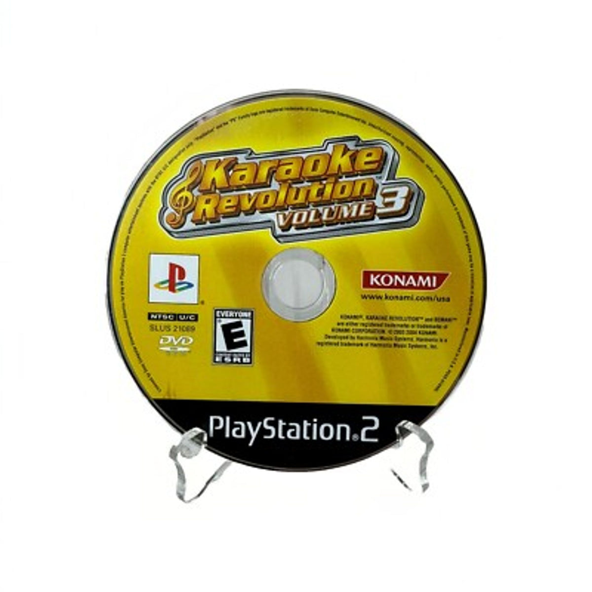 Konami Karaoke Revolution: Volume 3 - PlayStation 2