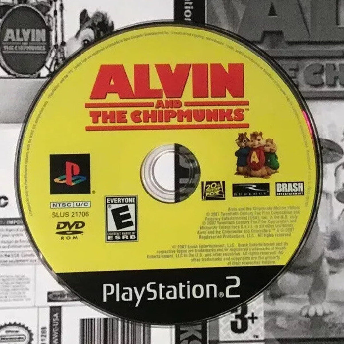 Brash Entertainment Alvin & the Chipmunks PlayStation 2