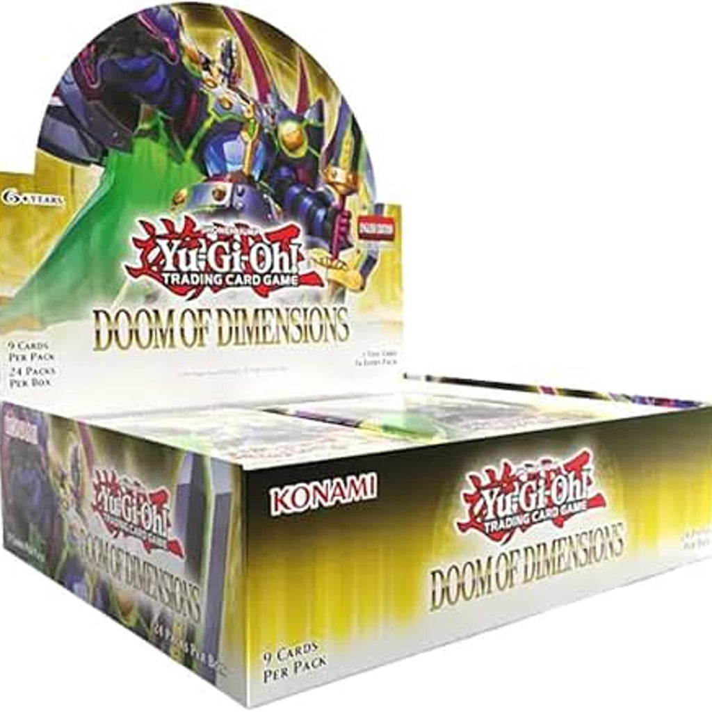 Yu-Gi-Oh Doom of Dimensions Trading Card Booster Box
