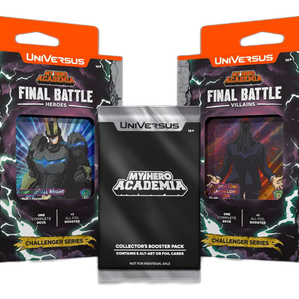 Challenger Series Armored All Might And Deku Deck [Final Battle]